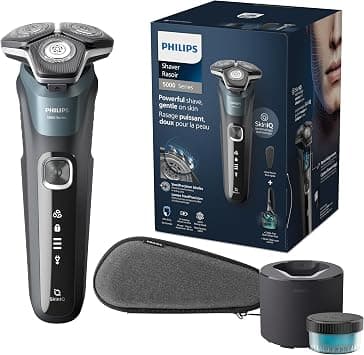 Philips Shaver Series 5000 Wet and Dry Electric Shaver with Cordless Quick Clean Capsule, S5882/50 on Amazon.ae - Price Tracker