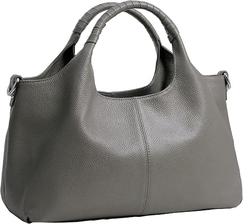 Iswee Genuine Leather Purses and Handbags for Women Shoulder Bag Top Handle Satchel Ladies Hobo Crossbody Bags on Amazon - Best Deal Finder