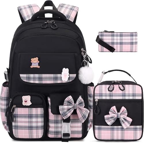 ACESAK Girls Backpack - 3PCS Backpack for Girls Cute School Backpacks for Girls Kindergarten on Amazon.ae - Price Tracker