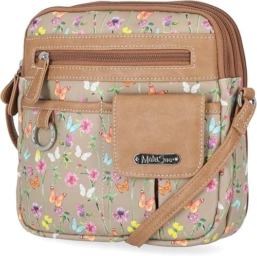 MultiSac Womens Multisac North South Mini Zip Around Crossbody Bag Cross Body على Amazon.ae - متتبع الأسعار