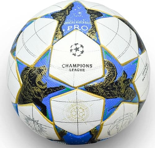 Football, Soccer Ball | League Soccer Ball, Champions 2026, Made In Pakistan size 5 without Air on Amazon.ae - Price Tracker