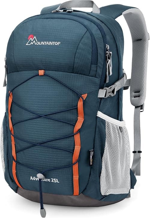 MOUNTAINTOP 40L Men's Women's Hiking Backpack Travel Backpack with Rain Cover for Travel Camping Trekking, 55 x 35 x 25 cm on Amazon.ae - Price Tracker