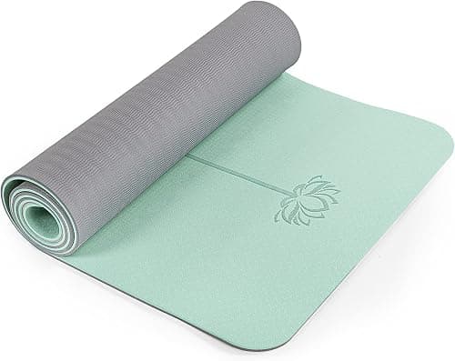 Yoga Mat Non Slip, Pilates Fitness Mats, Eco Friendly, Anti-Tear 1/4" Thick Yoga Mats for Women, Exercise Mats for Home Workout with Carrying Sling and Storage Bag on Amazon - Best Deal Finder