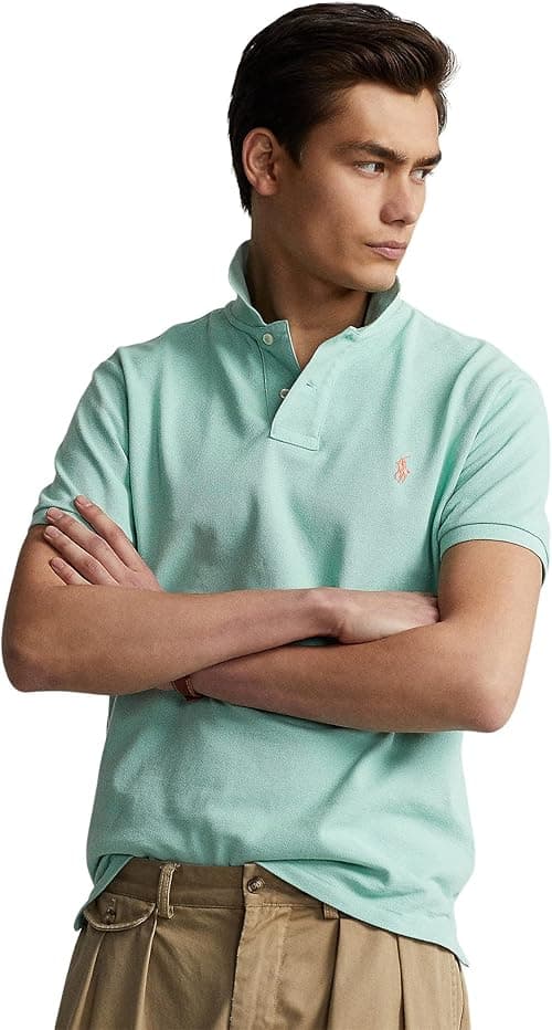 Polo Ralph Lauren Mens Classic Fit Big Colored Pony Polo Shirt on Amazon.ae - Price Tracker