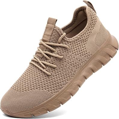 Mens Running Shoes Slip On Tennis Walking Sneakers Workout Athletic Lightweight Casual Sport Shoes on Amazon.ae - Price Tracker