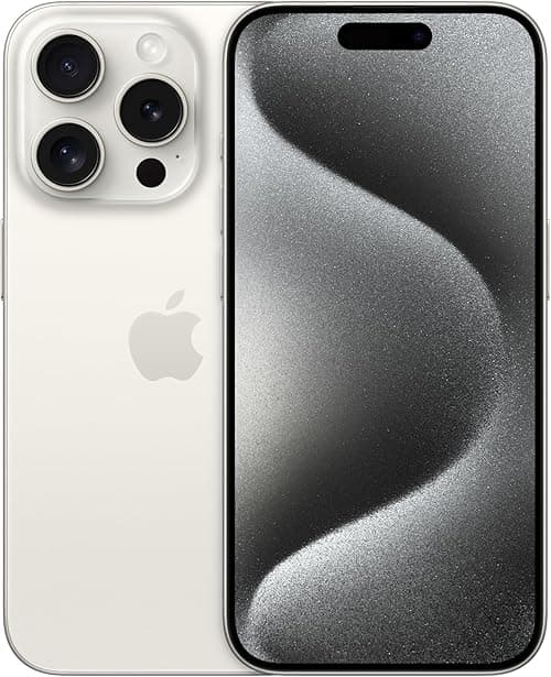 Apple (Refurbished) iPhone 15 Pro (128 GB) - White Titanium on Amazon.ae - Price Tracker