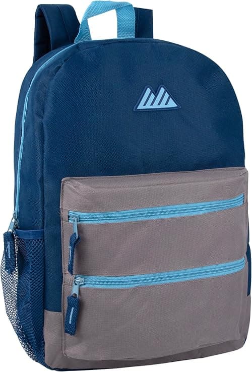 Colorful Big Backpack for School Kids, Multi Pocket Backpack for Elementary, Middle School Girls, Boys with Padded Straps on Amazon.ae - Price Tracker