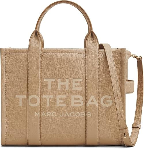 Marc Jacobs Womens The Leather Medium Tote Bag The Leather Medium Tote Bag (pack of 1) على Amazon.ae - متتبع الأسعار