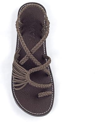 Plaka Flat Sandals for Women Palm Leaf on Amazon.ae - Price Tracker