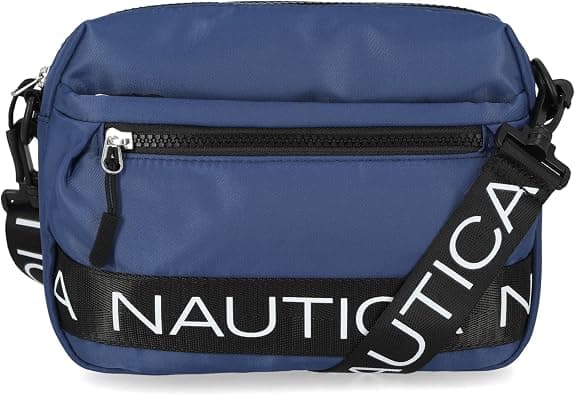 Nautica Nautica Nylon Bean Bag Crossbody Bag With Adjustable Shoulder Strap - Amazon.sa Price Tracker