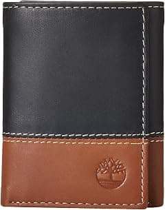 Timberland Men's Leather Trifold Wallet with ID Window - Amazon.sa Price Tracker
