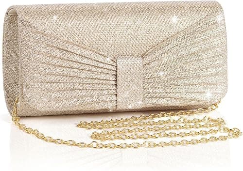 Women’s Elegant Evening Clutch Bag, Sparkling Rhinestones, Detachable Chain Strap Small Handbag for Wedding, Prom, Bridal Party, Cocktail, Formal Events and Special Occasions on Amazon - Best Deal Finder