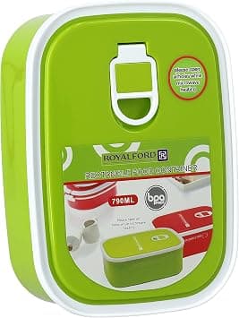Royalford 790Ml Rect Food Container Green on Amazon.ae - Price Tracker