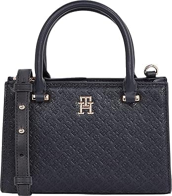 Monogram Mini Tote Bag with Removable Crossbody Strap, Space Blue on Amazon.ae - Price Tracker