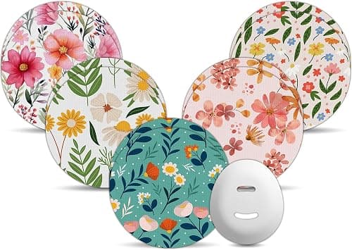 Dexcom G7 Over Patches with Flowers, 10-Pack Dexcom Stelo Adhesive Patches Waterproof Bump-Proof with Hard Cap, Breathable, Medical Adhesive, 10-Day CGM Protection (G.Flower) on Amazon.ae - Price Tracker