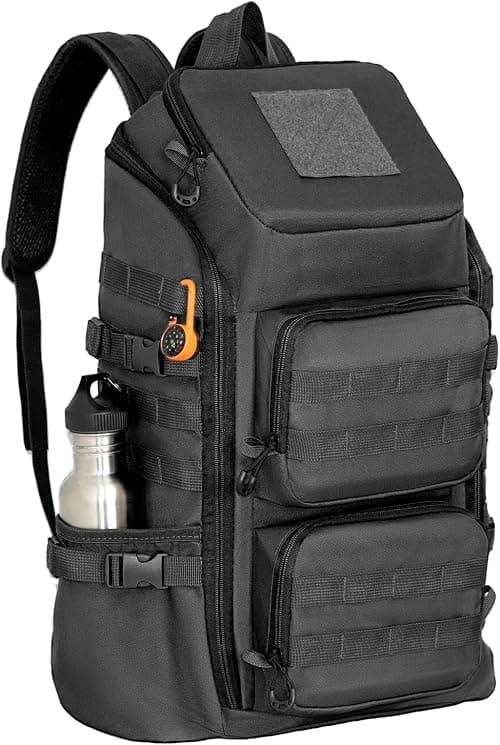 Lightweight Tactical Backpacks with Laptop Compartment for Men 40L EDC MOLLE Military Style 17 in Computer with Cup Holder Travel Hiking Daypack on Amazon.ae - Price Tracker