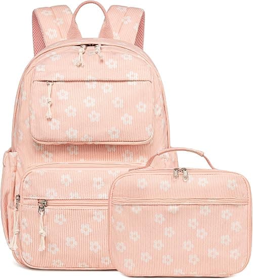 Bluboon School Backpack for Boys Teens Bookbag Travel Daypack Kids Girls Lunch Bag Pencil Case on Amazon - Best Deal Finder