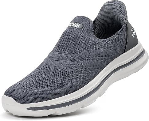 ODCKOI Slip On Sneaker Men No Laces Shoes Outdoor Sports Shoes Running Shoes Lightweight Breathable Hand-Free Leisure Street Running Shoes on Amazon.ae - Price Tracker