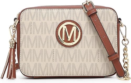 MKP Stylish Lightweight Fashion Crossbody Bag for Women Chic Signature Shoulder Messenger Bag with Tassel Zipper Pocket on Amazon.ae - Price Tracker