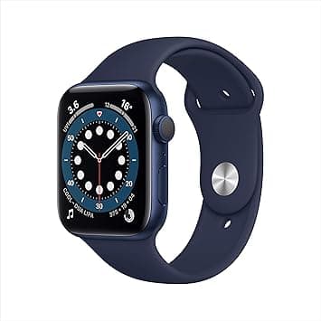 Apple (Refurbished) Watch Series 6 (GPS, 44mm) - Blue Aluminium Case with Deep Navy Sport Band on Amazon.ae - Price Tracker