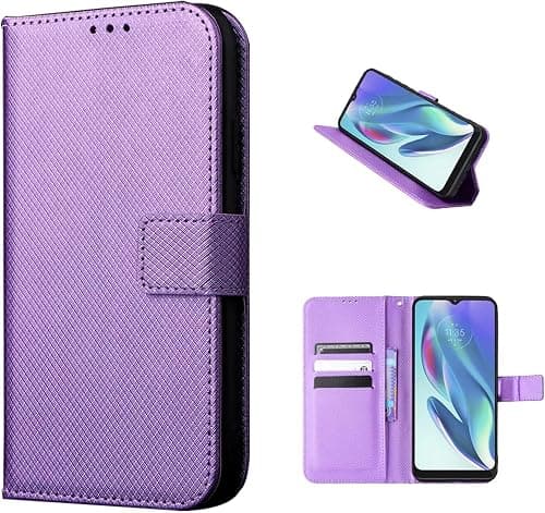 COQUE Magnetic Woven Texture Card Slot Wallet Case for Xiaomi Poco F8 Ultra 5G, Flip Cover Case for Xiaomi Poco F8 Ultra 5G-Purple on Amazon.ae - Price Tracker