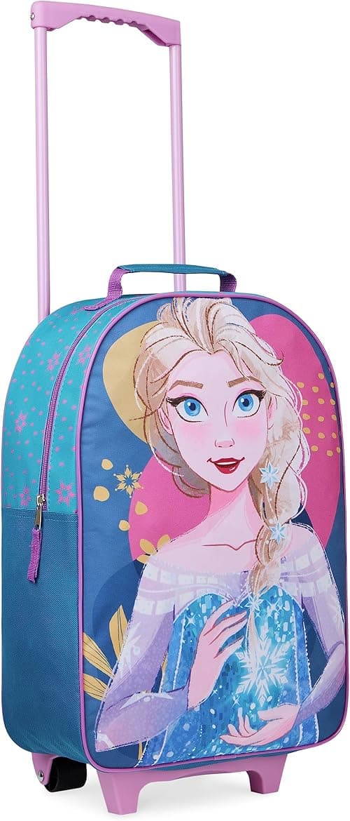 Disney Stitch Kids Suitcase for Girls Foldable Trolley Hand Luggage Bag Carry On Minnie Mouse Travel Bag with Wheels Cabin Bag Wheeled Bag with Handle Frozen Trolley Suitcase Girls on Amazon - Best Deal Finder