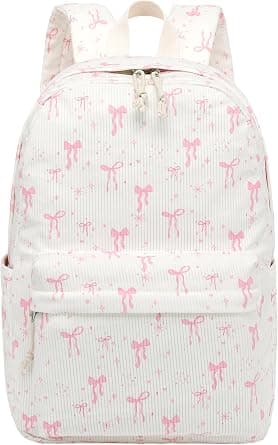 BTOOP School Backpack for Teens Large Corduroy Bookbag Lightweight Girls Boys Casual High School College Backpacks on Amazon.ae - Price Tracker