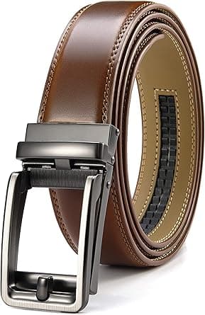 CHAOREN Ratchet Belt Men - 1 3/8" Dress Leather Belt for Men Comfort Click - Perfect Companion to Mens Dress Shoes on Amazon.ae - Price Tracker