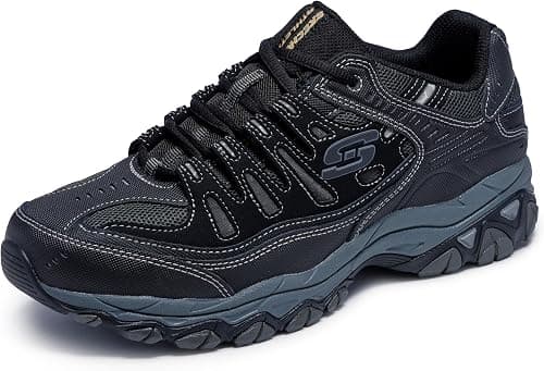 Skechers Men's Afterburn Memory-Foam Lace-up Sneaker on Amazon.ae - Price Tracker