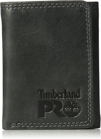 Timberland PRO mens Leather RFID Trifold Wallet With ID Window Wallet on Amazon.ae - Price Tracker
