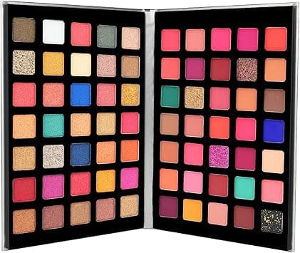 Colors Queen 70 Multi-Color Eyeshadow Palette | Highly Pigmented and Long Wearing Eye Shadow Palette with Matte, Shimmer & Glitter Shades | Easy to Blend, Minimal Fall Out for Eye Makeup (70 Color) on Amazon.ae - Price Tracker