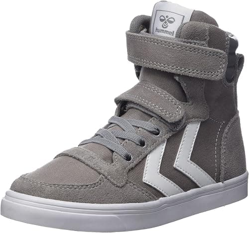 hummel Unisex Kid's Slimmer Stadil High Jr Hi-Top Trainers على Amazon.ae - متتبع الأسعار