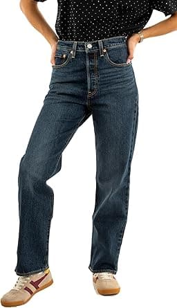 Levi's Women's Ribcage Full Length Jeans on Amazon.ae - Price Tracker