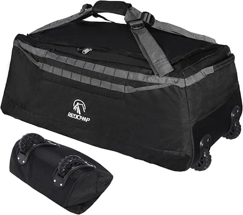 REDCAMP 85L/120L/140L Foldable Duffle Bag with Wheels, Large Travel Duffel Bag on Amazon.ae - Price Tracker