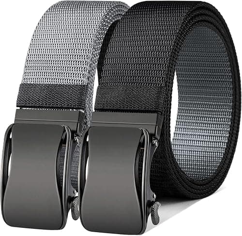 Men's Adjustable Ratchet Belt Reversible 2-in-1 Nylon Quick Release Belt for Casual, Outdoor, Golf, Hiking, Jeans - Durable Lightweight Belt Gift for Men on Amazon.ae - Price Tracker