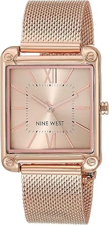 Nine West Women's Mesh Bracelet Watch على Amazon.ae - متتبع الأسعار