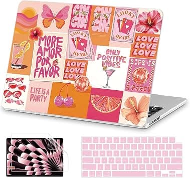 AKIT for MacBook Air 13 inch Case M5 M4 M3 M2 2026-2022, Alphabet Collage on Amazon.ae - Price Tracker