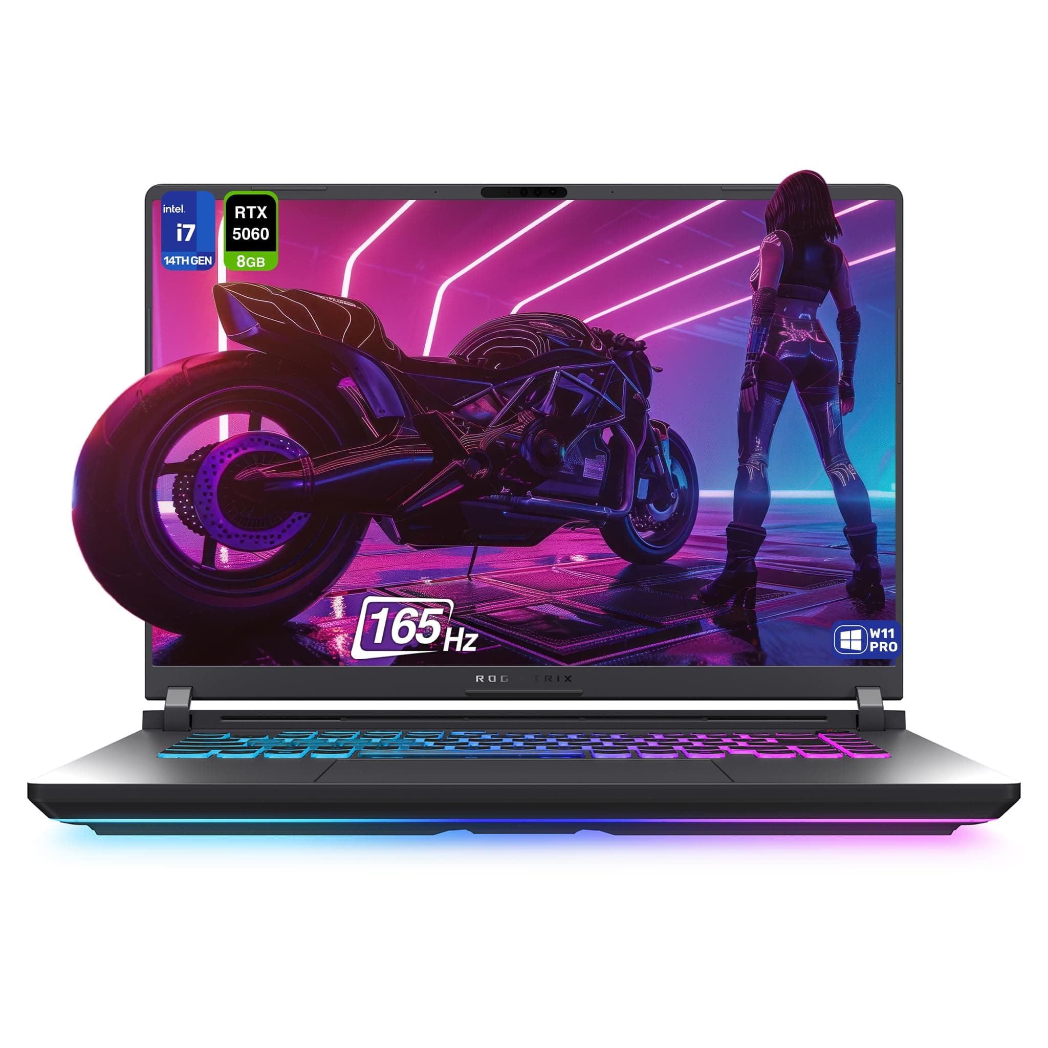 ASUS (Upgraded) ROG Strix G16 Gaming Laptop, Intel i7-14650HX, 32 GB DDR5 RAM, 2 TB PCIe SSD, 16” FHD+ (1920x1200) Display, Nvidia G-Force RTX 5060, 4-Zone RGB Keyboard, W11 Pro, Eclipse Gray on Amazon.ae - Price Tracker