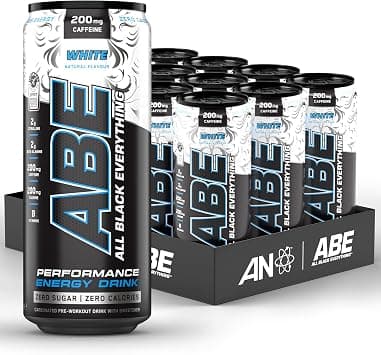 Applied Nutrition - Abe Drink (12 x 330 ml) - Energy Drinks - 200 mg Caffeine - White on Amazon.ae - Price Tracker