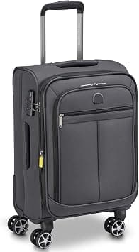 Priscilla 55 cm 4 Double-Wheeled Expandable Cabin Trolley - Anthracite on Amazon - Best Deal Finder