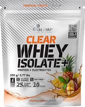 OLIMP SPORT NUTRITION Clear Whey Isolate (350 g) - tropical fruits on Amazon - Best Deal Finder