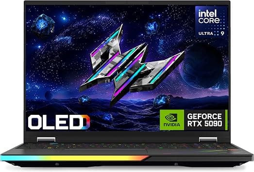 Acer Predator Helios 16 AI (2025) OLED Gaming Laptop, Intel Ultra 9-275HX, 64GB RAM, 2TB SSD, 16 Inch OLED WQXGA 240Hz, Wifi-7, NVIDIA RTX 5090 24GB, Win 11 Pro, Black, MS Office Lifetime on Amazon.ae - Price Tracker