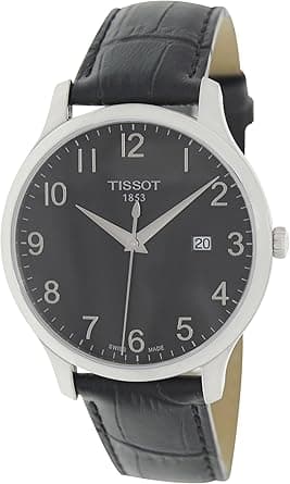 Tissot T-Classic Tradition Black Dial Men's Watch T063.610.16.052.00 on Amazon.ae - Price Tracker