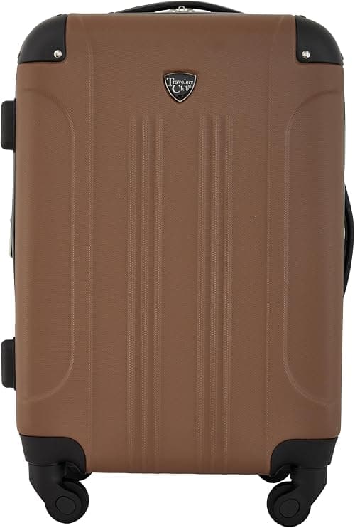 Travelers Club Chicago Hardside Expandable Spinner Luggages on Amazon - Best Deal Finder