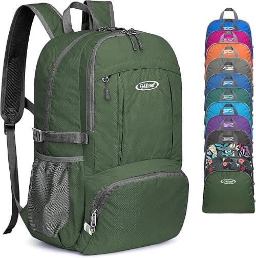 G4Free 40L Hiking Backpack Daypack with Wet Pocket Lightweight Packable Waterproof Handy Foldable Camping Outdoor Travel Large على Amazon.ae - متتبع الأسعار