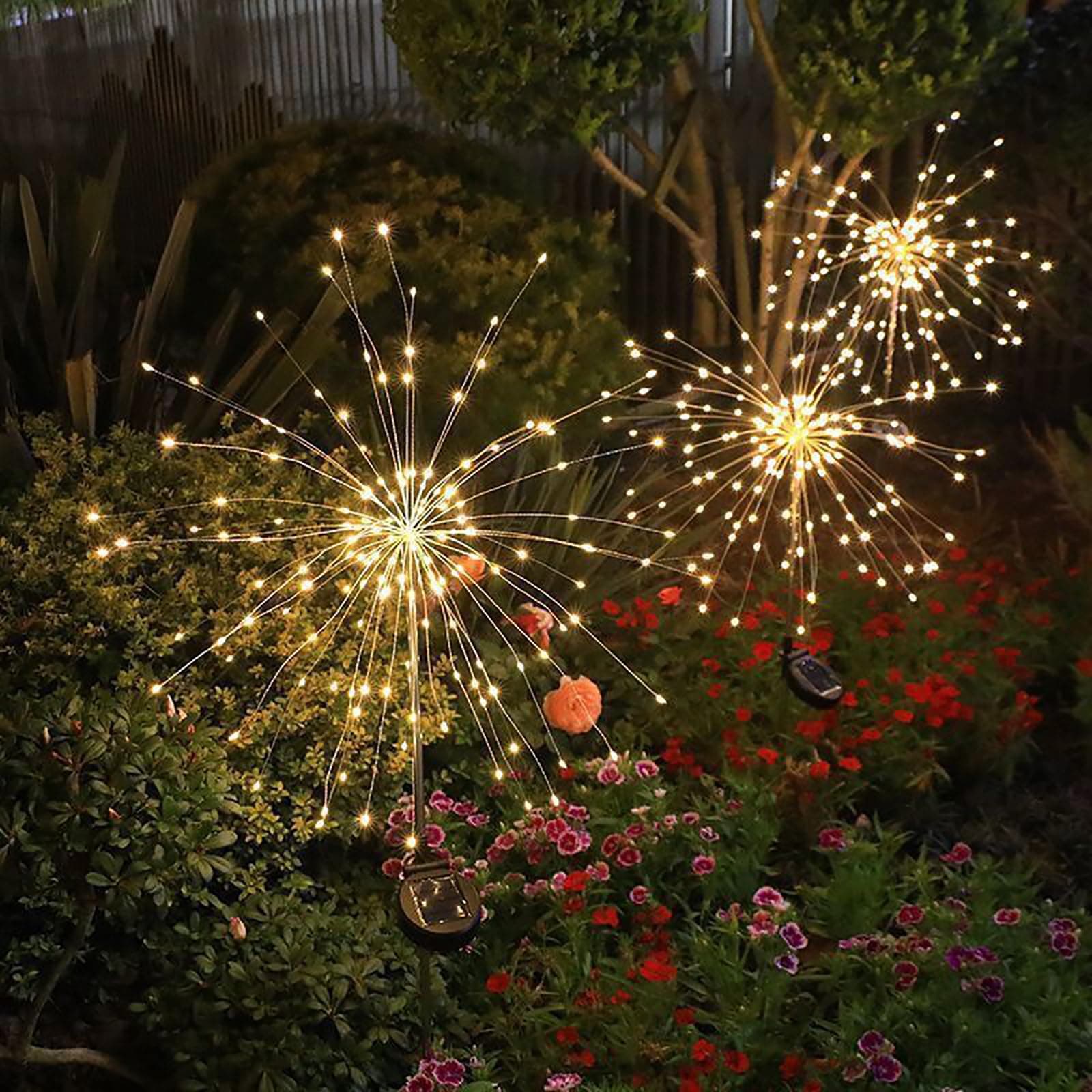 1 Pack 150 LED Solar Fireworks Garden Lights,Garden Outdoor Decor Lights,Waterproof,8 Modes,Solar Plug,For Yard Pathway Flowerbed Planter Balcony Patio Garden Decor on Amazon.ae - Price Tracker