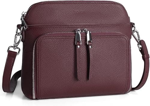 befen Genuine Leather Crossbody Purses for Women, Women's Small Crossbody Shoulder Bag with Built in RFID Wallet on Amazon - Best Deal Finder