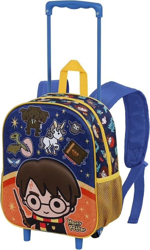 Harry Potter Crest-Small 3D Backpack with Wheels, Orange, Black, One Size, Small 3D Backpack with Wheels Crest on Amazon.ae - Price Tracker