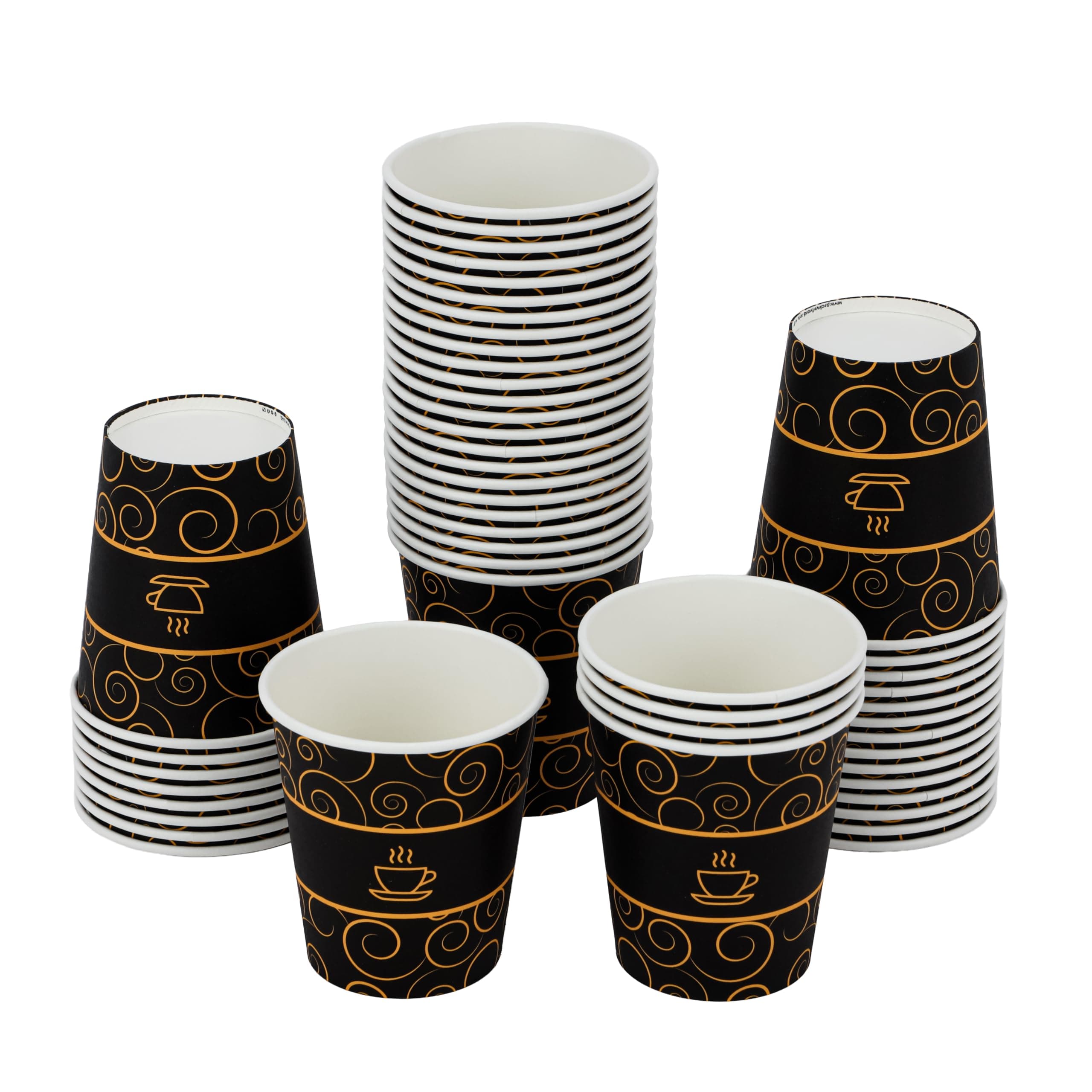 Packwell Paper cup 6.5 oz 50 pcs disposable paper cups perfect for coffee tee etc on Amazon.ae - Price Tracker