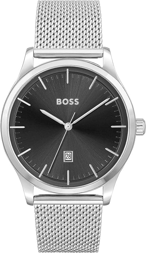 BOSS REASON MENS LEATHER WATCH on Amazon.ae - Price Tracker